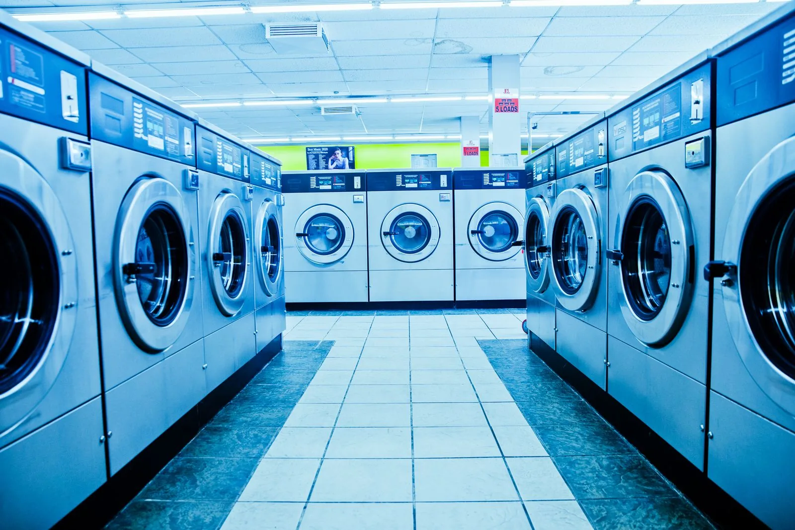 Area layanan laundry, foto ilustrasi
